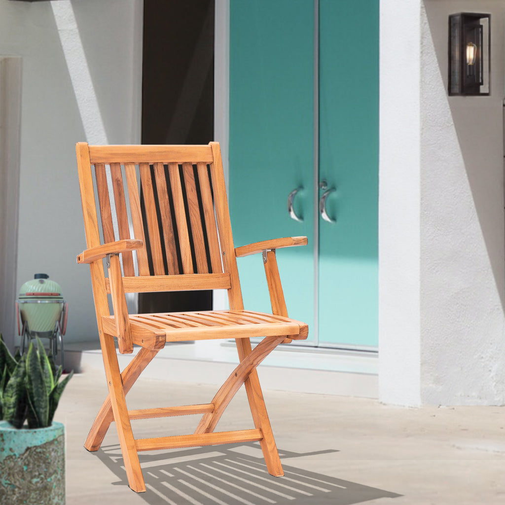 Nautica teak folding chair new arrivals