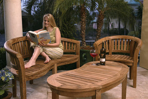 5 Bestselling Teak Wood Furniture Collections to Upgrade Your Outdoor Space: Chairs, Benches, Swings and Coffee Tables