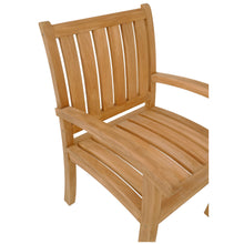 Teak Wood Abaco Dining Chair with Arms