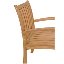 Teak Wood Abaco Dining Chair with Arms