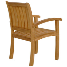 Teak Wood Abaco Dining Chair with Arms