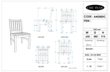 Teak Wood Abaco Dining Chair