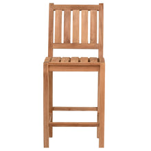 Teak Wood Abaco Barstool