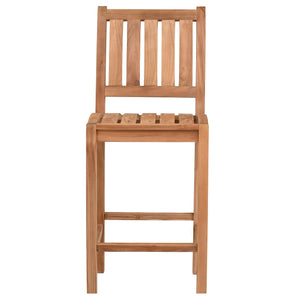 Teak Wood Abaco Barstool