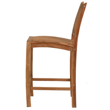 Teak Wood Abaco Barstool