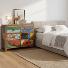 Marina del Rey Dresser / Chest with 2 x 3 Drawers made from Recycled Teak Wood Boats