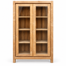 Recycled Teak Wood Solo Cupboard / Bookcase