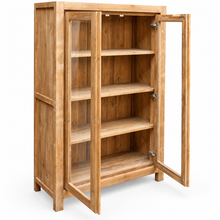 Recycled Teak Wood Solo Cupboard / Bookcase