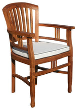 7 Piece Teak Wood Orleans Table/Chair Set With Cushions - La Place USA Furniture Outlet