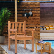 Teak Wood Elzas Arm Chair