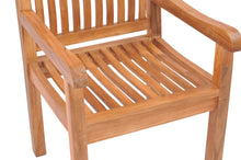 Teak Wood Elzas Arm Chair - La Place USA Furniture Outlet