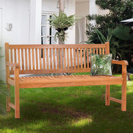 Teak Wood Elzas Double Bench - La Place USA Furniture Outlet