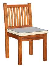 11 Piece Rectangular Teak Wood Elzas Table/Chair Set With Cushions - La Place USA Furniture Outlet