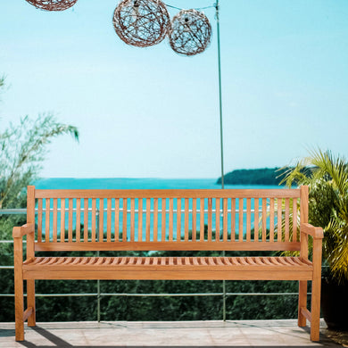 Teak Wood Elzas Triple Bench