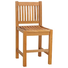 Teak Wood Elzas Counter Stool without Arms