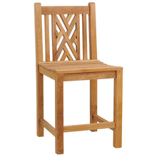 Teak Wood Chippendale Counter Stool without Arms
