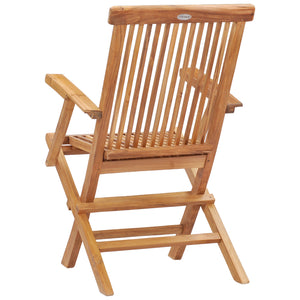 Teak Wood California Folding Arm Chair (set of 2)