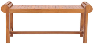 Teak Wood Lutyens Backless Bench - La Place USA Furniture Outlet