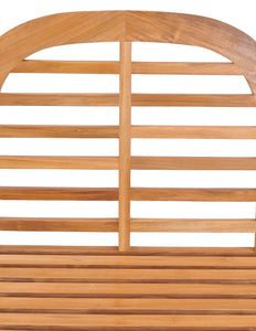 Teak Wood Lutyens Triple Bench - La Place USA Furniture Outlet