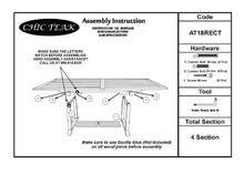 Teak Wood Kasandra Rectangular Extension Dining Table - La Place USA Furniture Outlet