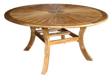 7 Piece Armless Teak Wood Sun Table/Chair Set With Cushions - La Place USA Furniture Outlet