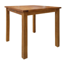Teak Wood Seville Outdoor Patio Counter Height Bistro Table - 27 inch - La Place USA Furniture Outlet