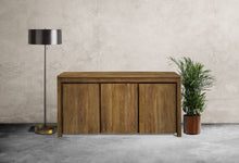 Recycled Teak Wood Solo Buffet 3 Doors - La Place USA Furniture Outlet