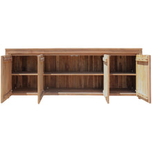 Recycled Teak Wood Solo Buffet 4 Doors - La Place USA Furniture Outlet