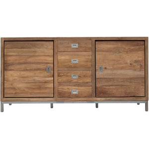 Recycled Teak Wood Stella Sideboard - La Place USA Furniture Outlet