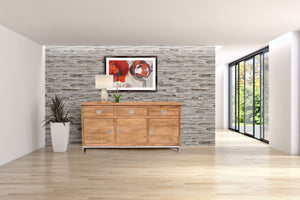 Recycled Teak Wood Stella Buffet - La Place USA Furniture Outlet
