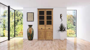 Recycled Teak Wood Bali Cupboard Small - La Place USA Furniture Outlet