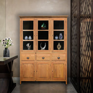 Recycled Teak Wood Bali Cupboard Medium - La Place USA Furniture Outlet