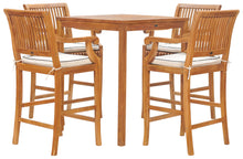 Teak Wood Havana Outdoor Bar Table, 35 Inch - La Place USA Furniture Outlet