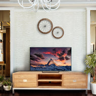 Recycled Teak Wood Stella Media Center with 2 Drawers