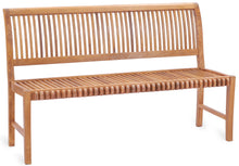 Teak Wood Castle Bench without Arms, 5 ft - La Place USA Furniture Outlet
