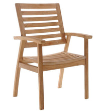 Teak Wood Kasandra Arm Chair - La Place USA Furniture Outlet