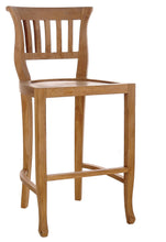 Teak Wood Amsterdam Counter Stool - La Place USA Furniture Outlet