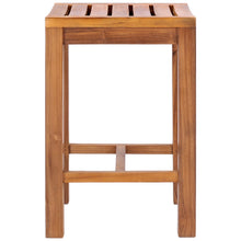 Teak Wood Santa Monica Counter Stool, 24 inch