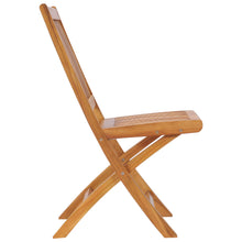 Teak Wood Santa Barbara Folding Side Chair (set of 2)