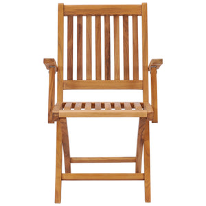 Teak Wood Santa Barbara Folding Arm Chair (set of 2)