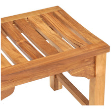 Teak Wood Santa Monica Backless Bench/Stool, 2 foot