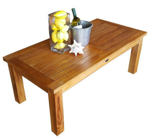 Teak Wood San Diego Coffee Table - La Place USA Furniture Outlet
