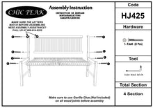 Teak Wood Castle Bench without Arms, 4 ft - La Place USA Furniture Outlet