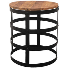Teak Wood Nutella Side Table - La Place USA Furniture Outlet