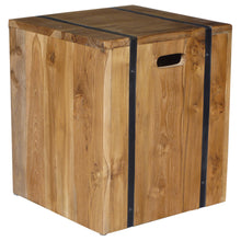 Recycled Teak Wood Lubang Side Table