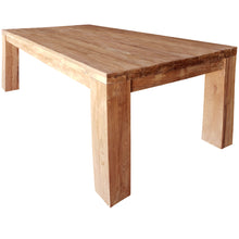 Recycled Teak Wood Marbella Dining Table, 55 Inch