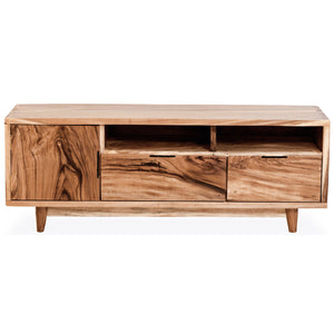 Valencia Live Edge Suar Wood Media Center/Buffet with 1 door/2 drawers