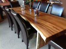 Suar Live Edge Unique Slab Dining Table / Conference Table 98" Long (choice of table tops)