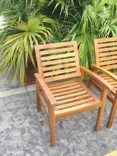 Teak Wood Kasandra Arm Chair - La Place USA Furniture Outlet