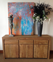 Recycled Teak Wood Solo Buffet 3 Doors 3 Drawers - La Place USA Furniture Outlet
